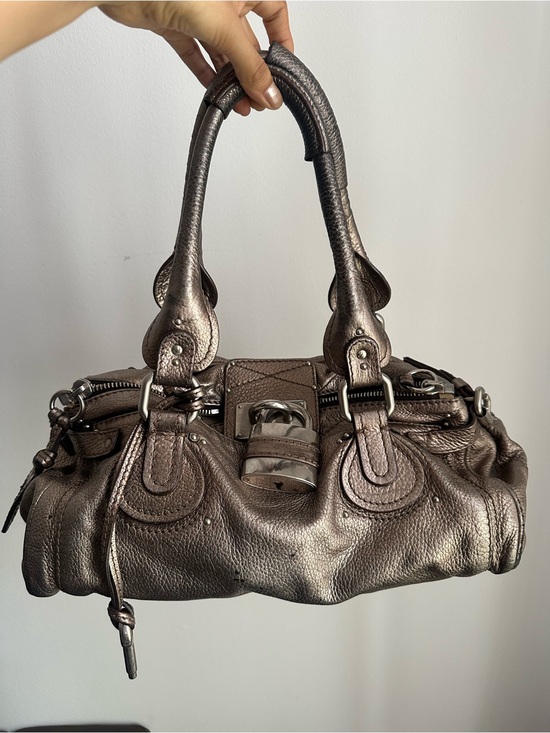 Chloe Handbags - Metallic Chloe Paddington